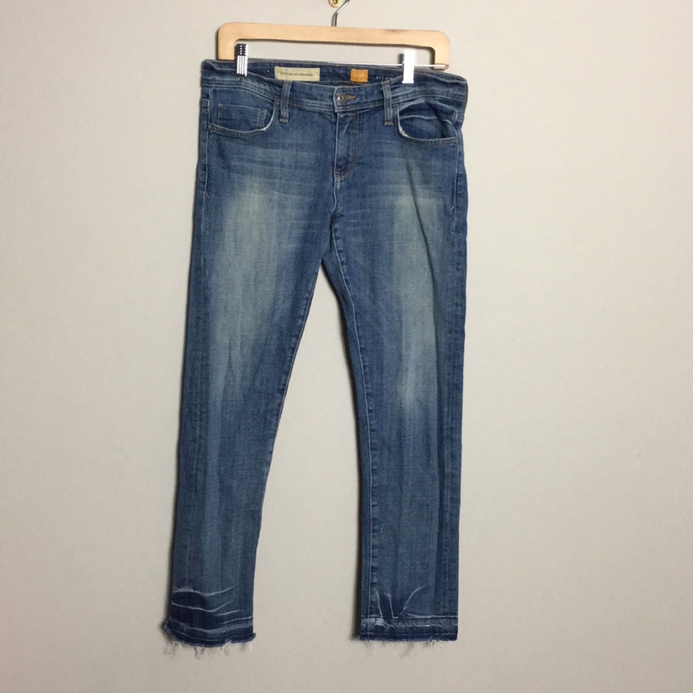 🔥Pilcro and the Letterpress •Hyphen Raw Hem Jeans
